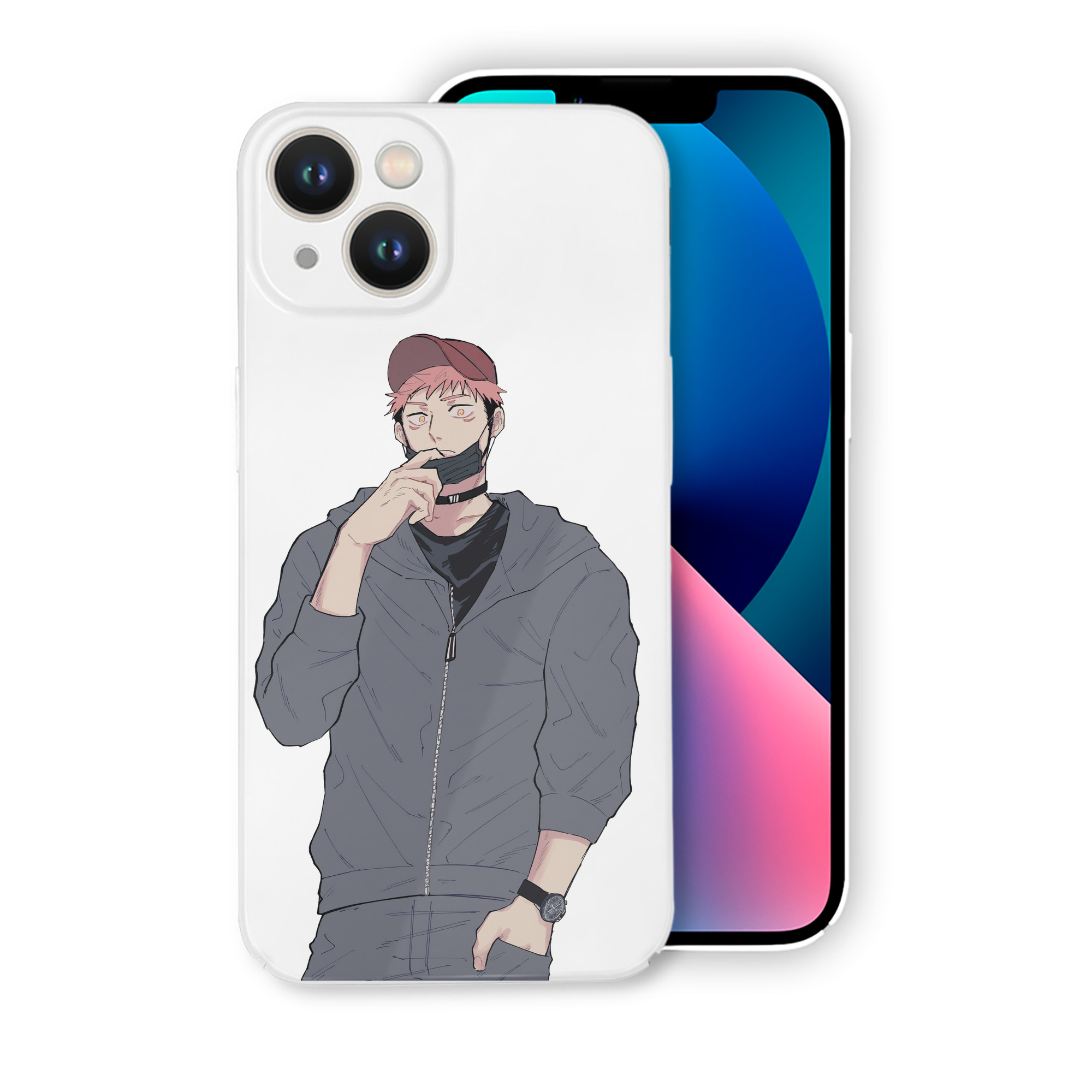 （画像用） 呪術廻戦 Jujutsu Kaisen 【iPhone 14シリーズ対応】ハードケース